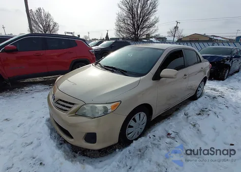2013 Toyota Corolla Le из США, поврежденный, VIN 2T1BU4EE5DC017896